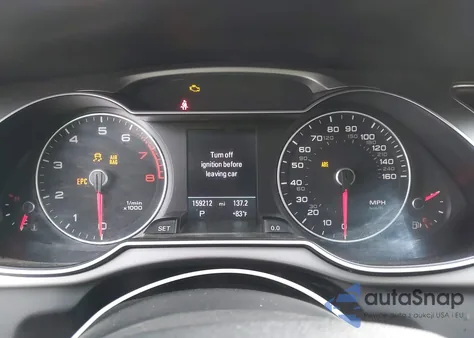 2013 Audi A4 2.0T Premium z USA, uszkodzony, nr VIN WAUEFAFL0DN026406